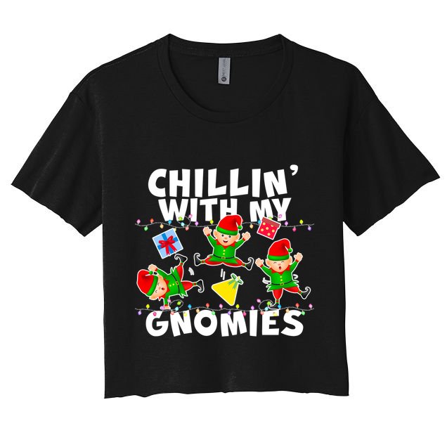 Chillin' With My Gnomies Crop Top