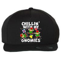 Chillin' With My Gnomies Wool Snapback Cap