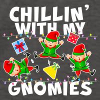 Chillin' With My Gnomies Vector Backpack