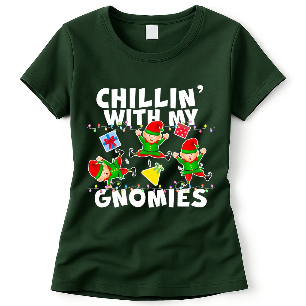 Chillin' With My Gnomies Womens T-Shirt