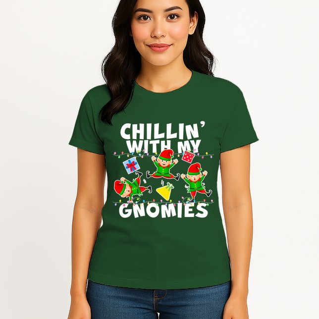 Chillin' With My Gnomies Womens T-Shirt