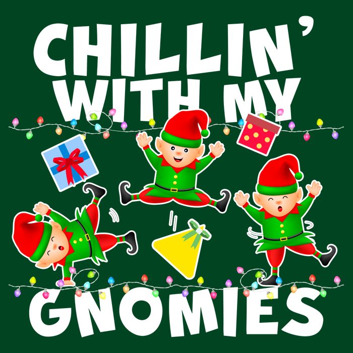 Chillin' With My Gnomies Womens T-Shirt