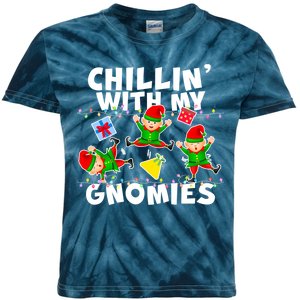 Chillin' With My Gnomies Kids Tie-Dye T-Shirt