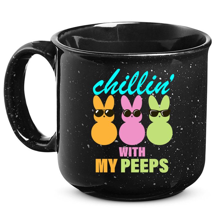 Chillin' With My Peeps 15oz Campfire Ceramic Mug