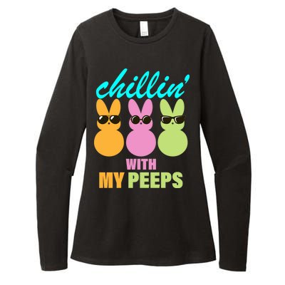 Chillin' With My Peeps Womens CVC Long Sleeve Shirt