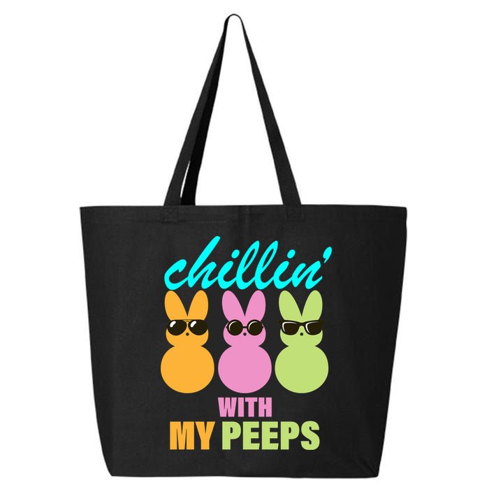 Chillin' With My Peeps 25L Jumbo Tote