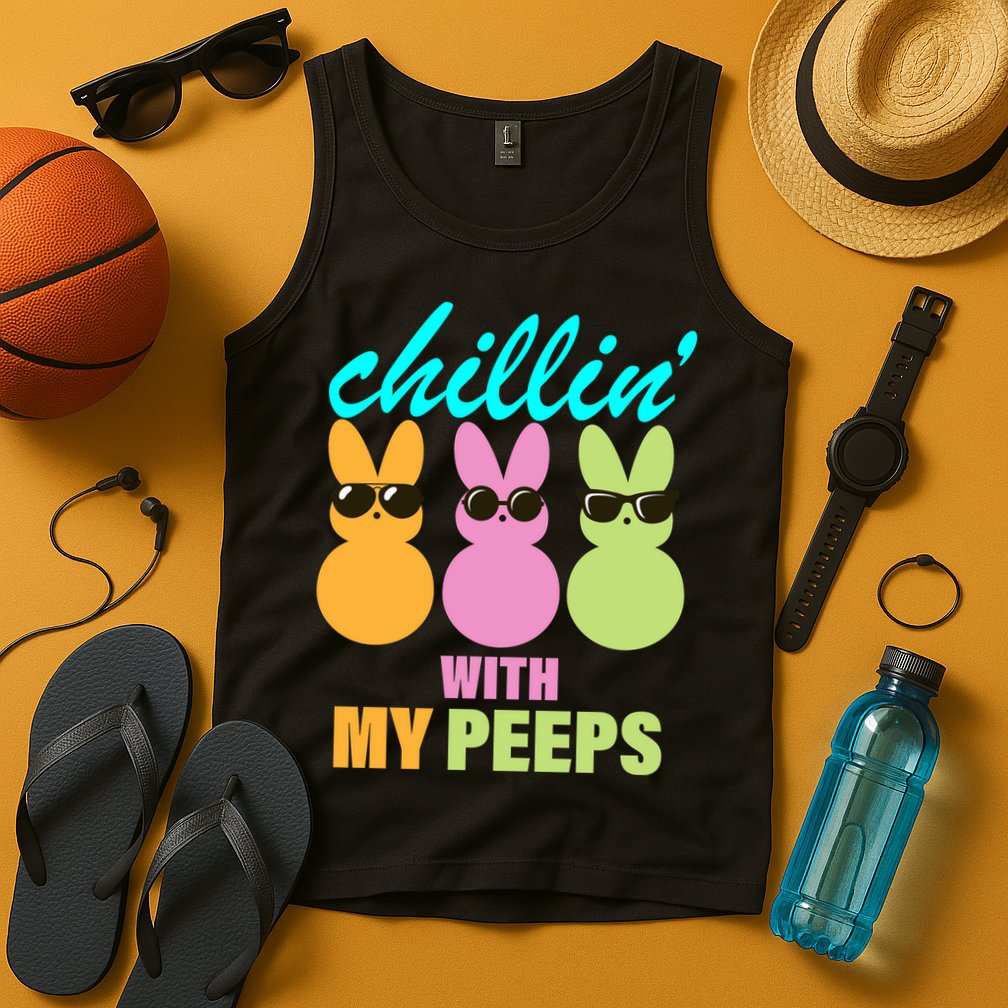 Chillin' With My Peeps Tank Top