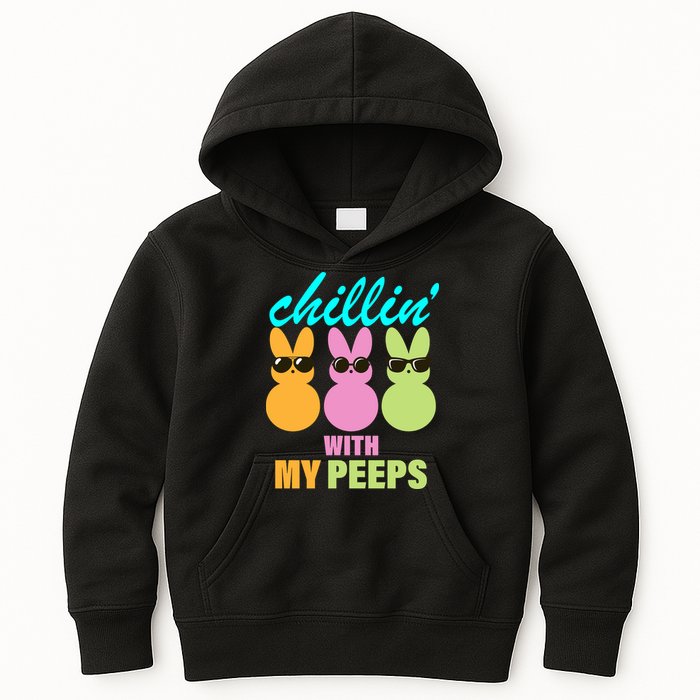 Chillin' With My Peeps Kids Hoodie