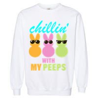 Chillin' With My Peeps Garment-Dyed Sweatshirt