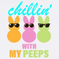 Chillin' With My Peeps Garment-Dyed Sweatshirt