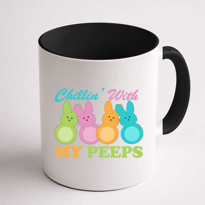 Chillin With My Peeps Easter Rabbits Mug