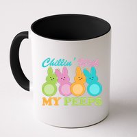 Chillin With My Peeps Easter Rabbits Mug