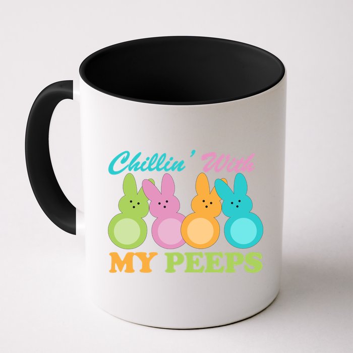 Chillin With My Peeps Easter Rabbits Mug