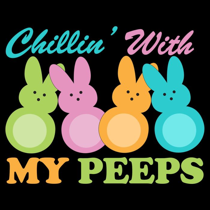 Chillin With My Peeps Easter Rabbits Mug