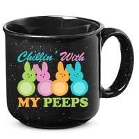 Chillin With My Peeps Easter Rabbits 15oz Campfire Ceramic Mug