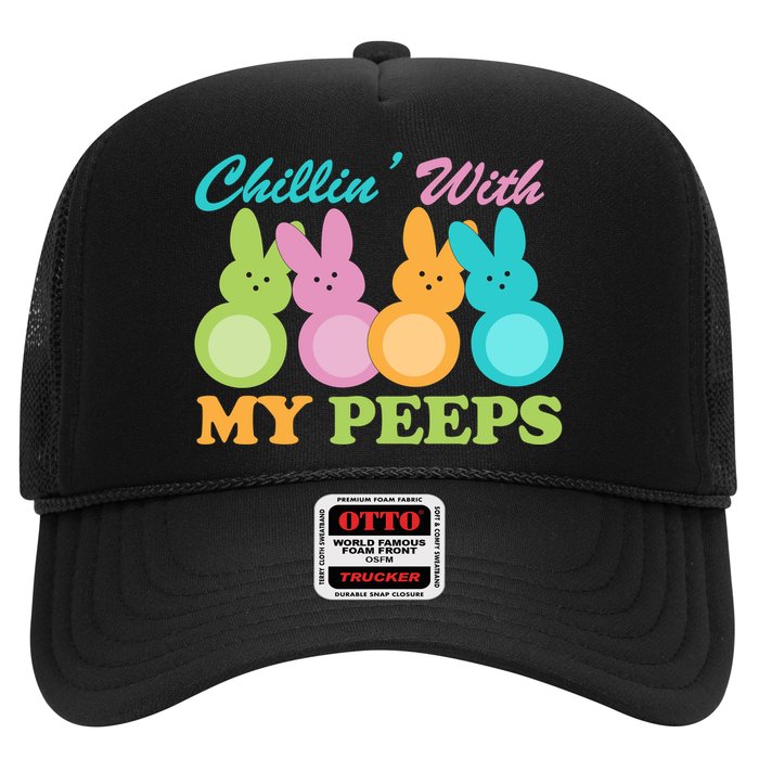 Chillin With My Peeps Easter Rabbits Hat