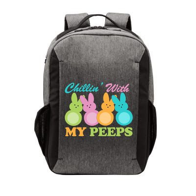 Chillin With My Peeps Easter Rabbits Vector Backpack