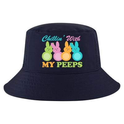 Chillin With My Peeps Easter Rabbits Cool Comfort Performance Bucket Hat