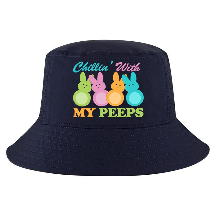 Chillin With My Peeps Easter Rabbits Cool Comfort Performance Bucket Hat