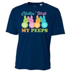 Chillin With My Peeps Easter Rabbits Cooling Performance Crew T-Shirt