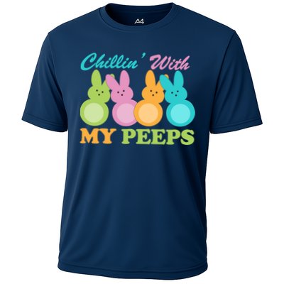Chillin With My Peeps Easter Rabbits Performance Shirt