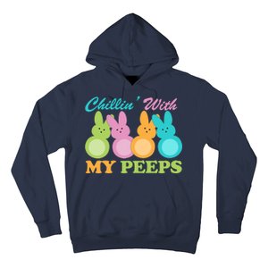 Chillin With My Peeps Easter Rabbits Hoodie