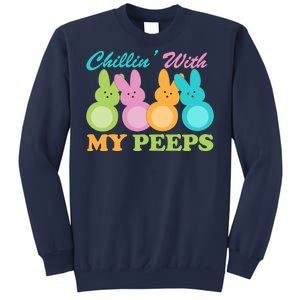 Chillin With My Peeps Easter Rabbits Sweatshirt