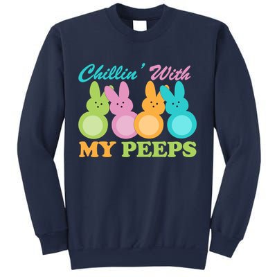 Chillin With My Peeps Easter Rabbits Sweatshirt
