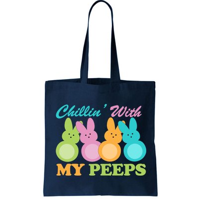 Chillin With My Peeps Easter Rabbits Bag