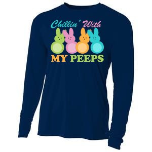 Chillin With My Peeps Easter Rabbits Cooling Performance Long Sleeve Crew