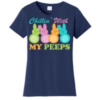 Chillin With My Peeps Easter Rabbits Women's T-Shirt