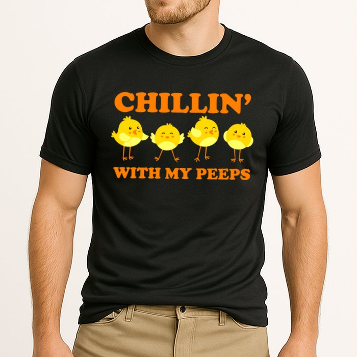 Chillin With My Peeps Funny Easter Performance Shirt