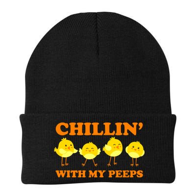 Chillin With My Peeps Funny Easter Beanie