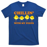 Chillin With My Peeps Funny Easter T-Shirt