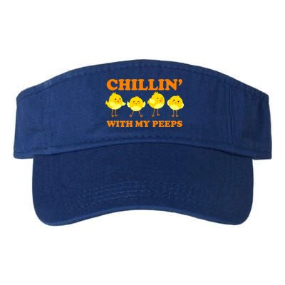 Chillin With My Peeps Funny Easter Visor
