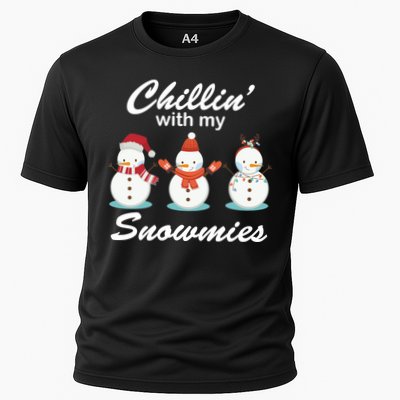 Chillin With My Snowmies Christmas Performance Shirt