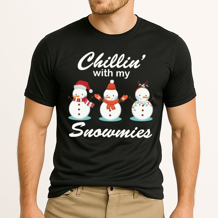 Chillin With My Snowmies Christmas Performance Shirt