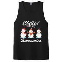 Chillin With My Snowmies Christmas PosiCharge Competitor Tank