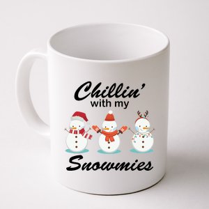 Chillin With My Snowmies Christmas Coffee Mug