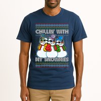 Chillin' With My Snowmies Ugly Christmas Sweater Tall T-Shirt