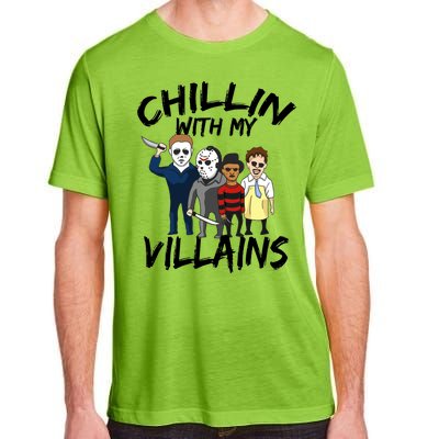 Chillin With My Villains Adult ChromaSoft Performance T-Shirt