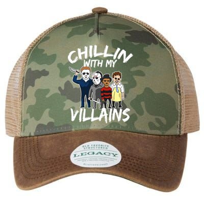 Chillin With My Villains Legacy Tie Dye Trucker Hat