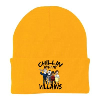 Chillin With My Villains Knit Cap Winter Beanie