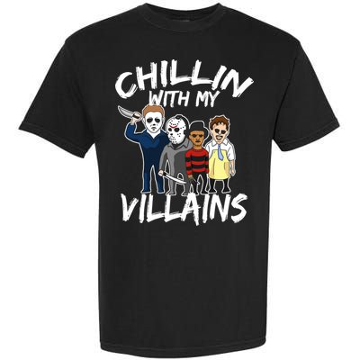 Chillin With My Villains Garment-Dyed Heavyweight T-Shirt
