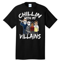 Chillin With My Villains Tall T-Shirt