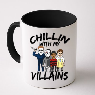 Chillin With My Villains Mug