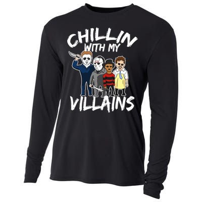 Chillin With My Villains Cooling Performance Long Sleeve Crew