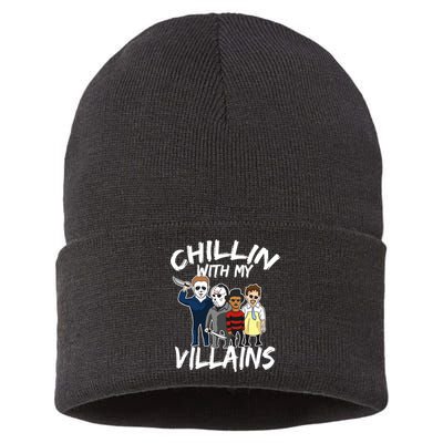 Chillin With My Villains Sustainable Knit Beanie