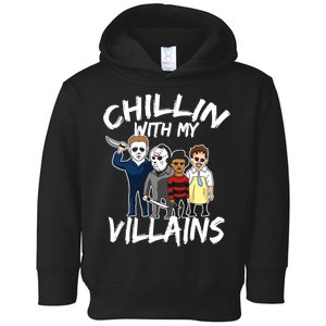 Chillin With My Villains Toddler Hoodie