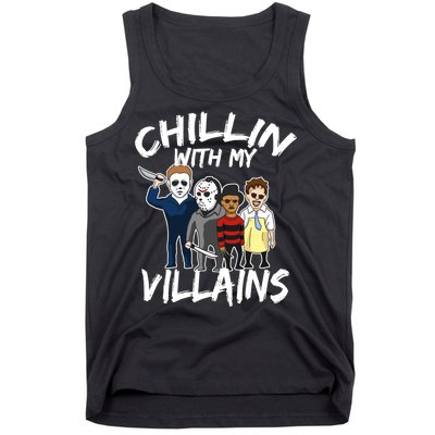 Chillin With My Villains Tank Top